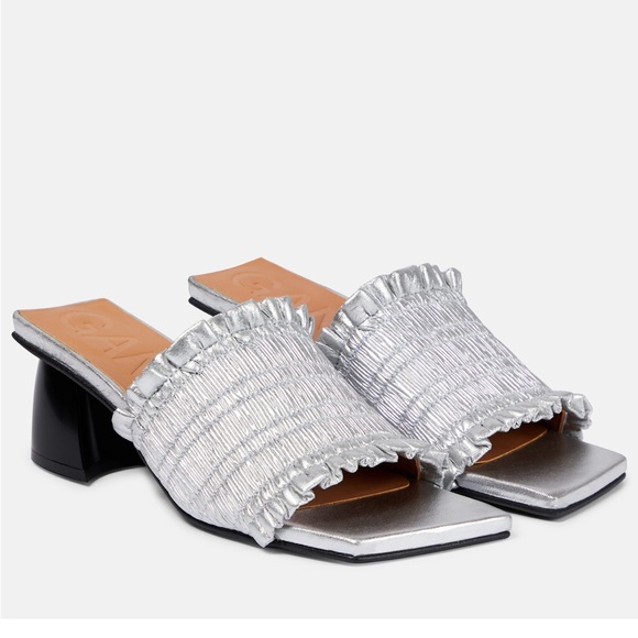 Ganni mule shoe size 8 brand new - Picture 1 of 8